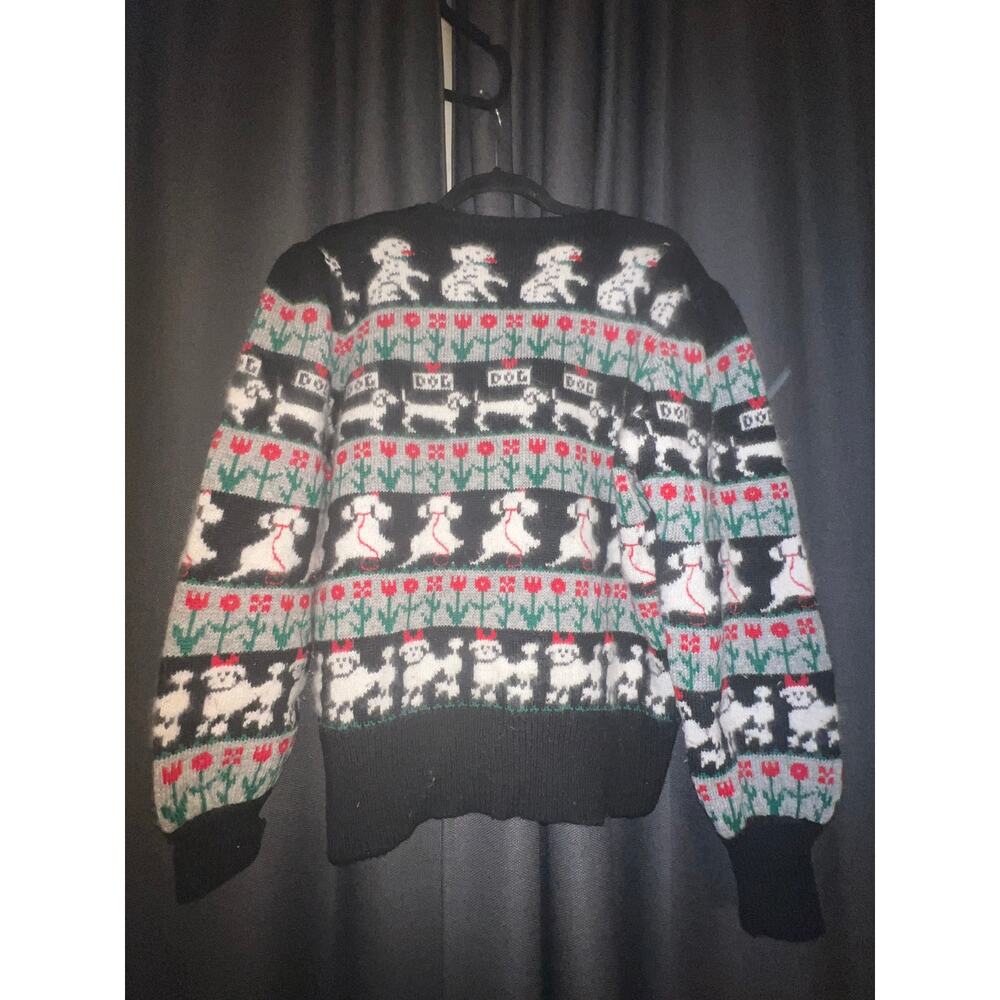Ugly Christmas Sweater Xmas Size Large Dog - Picture 3 of 3